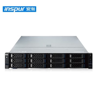 浪潮/INSPUR 机架式服务器 CS5260H2 1*Hygon C86 5380/1*16GB/ 2*240G SSD/支持RAID 0 1 5/2个千兆网口/1+1 550W 冗余电源/导轨